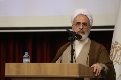 آیین رونمایی از پوستر اولین جشنواره بین المللی مهدویت